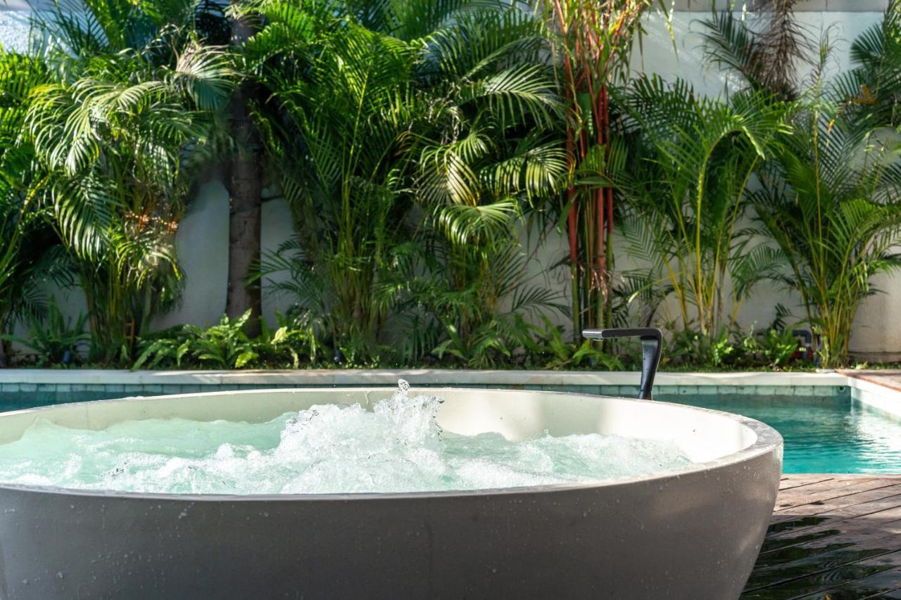 Rice Field View With Sauna Projector And Jacuzzi Unique Design Canggu Zewnętrze zdjęcie