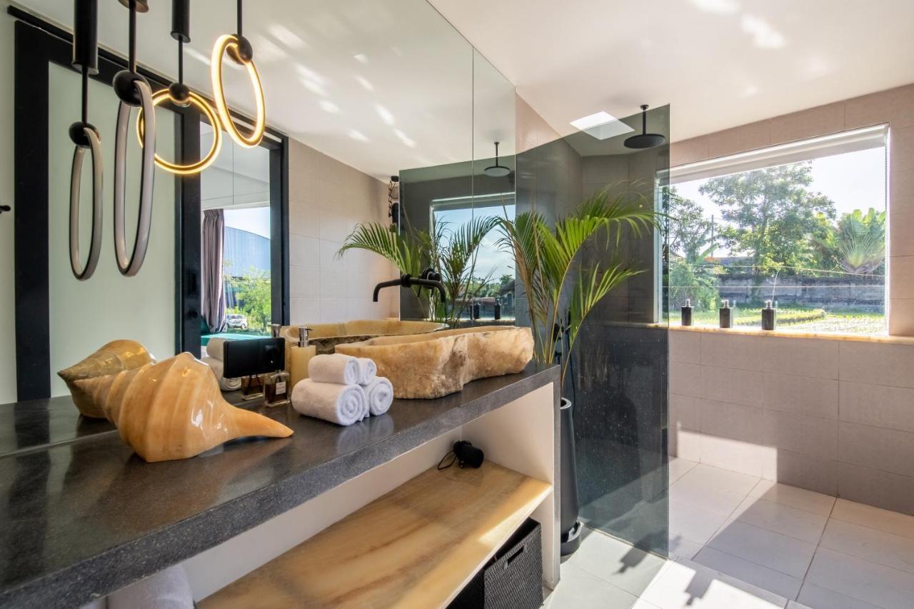 Rice Field View With Sauna Projector And Jacuzzi Unique Design Canggu Zewnętrze zdjęcie